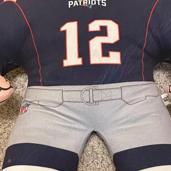 RARE TOM BRADYNFLPA Forever Collectibles Plush New England Patriots Studds 22